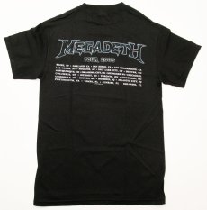 画像2: オフィシャル バンドTシャツ：メガデス MEGADETH TWO FACES 06 TOUR ブラック (2)