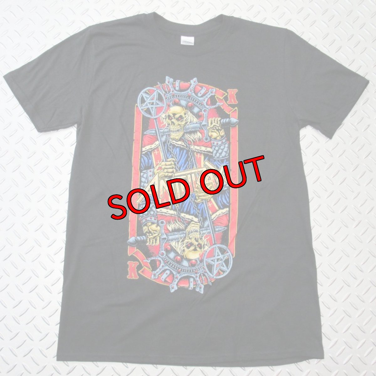 画像1: オフィシャル バンドTシャツ：アンスラックス ANTHRAX Evil King World Tour 2018 ブラック (1)