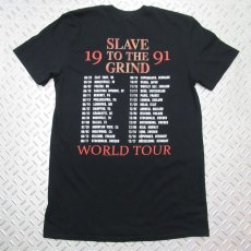 画像2: オフィシャル バンドTシャツ：スキッドロウ SKID ROW 1991 SLAVE TO THE GRIND TOUR ブラック (2)