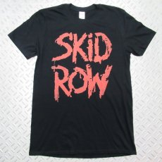 画像1: オフィシャル バンドTシャツ：スキッドロウ SKID ROW 1991 SLAVE TO THE GRIND TOUR ブラック (1)