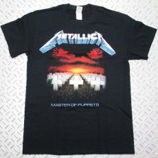 画像1: 【再入荷】オフィシャル バンドTシャツ：メタリカ METALLICA Master of Puppets Tracks ブラック (1)