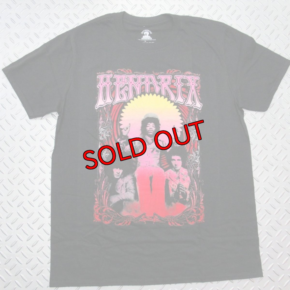 画像1: 【再入荷】オフィシャル バンドTシャツ：ジミヘンドリックス JIMI HENDRIX Ferris Wheel ブラック (1)