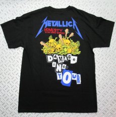 画像2:  【再入荷】オフィシャル バンドTシャツ：METALLICA Damage, Inc. Tour ブラック (2)