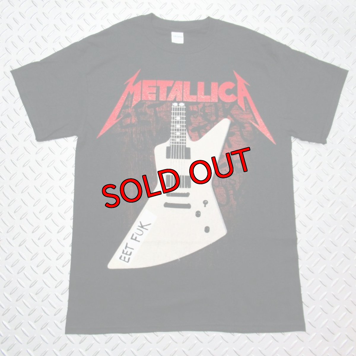 画像1: 【再入荷】オフィシャル バンドTシャツ：メタリカ METALLICA Eet Fuk ブラック (1)