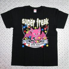画像1: 【SALE☆50%OFF】パンク・ロック系Tシャツ：ヴァンパイアR super freak ブラック(黒)  (1)