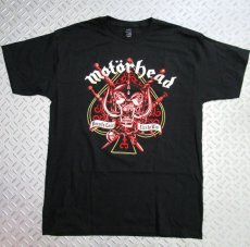 画像1: オフィシャル バンドTシャツ：モーターヘッド MOTORHEAD SWORD SPADE CLEAN ブラック (1)