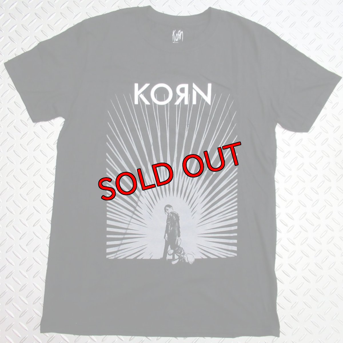 画像1: オフィシャル バンドTシャツ：コーン KORN Radiate Glow ブラック (1)