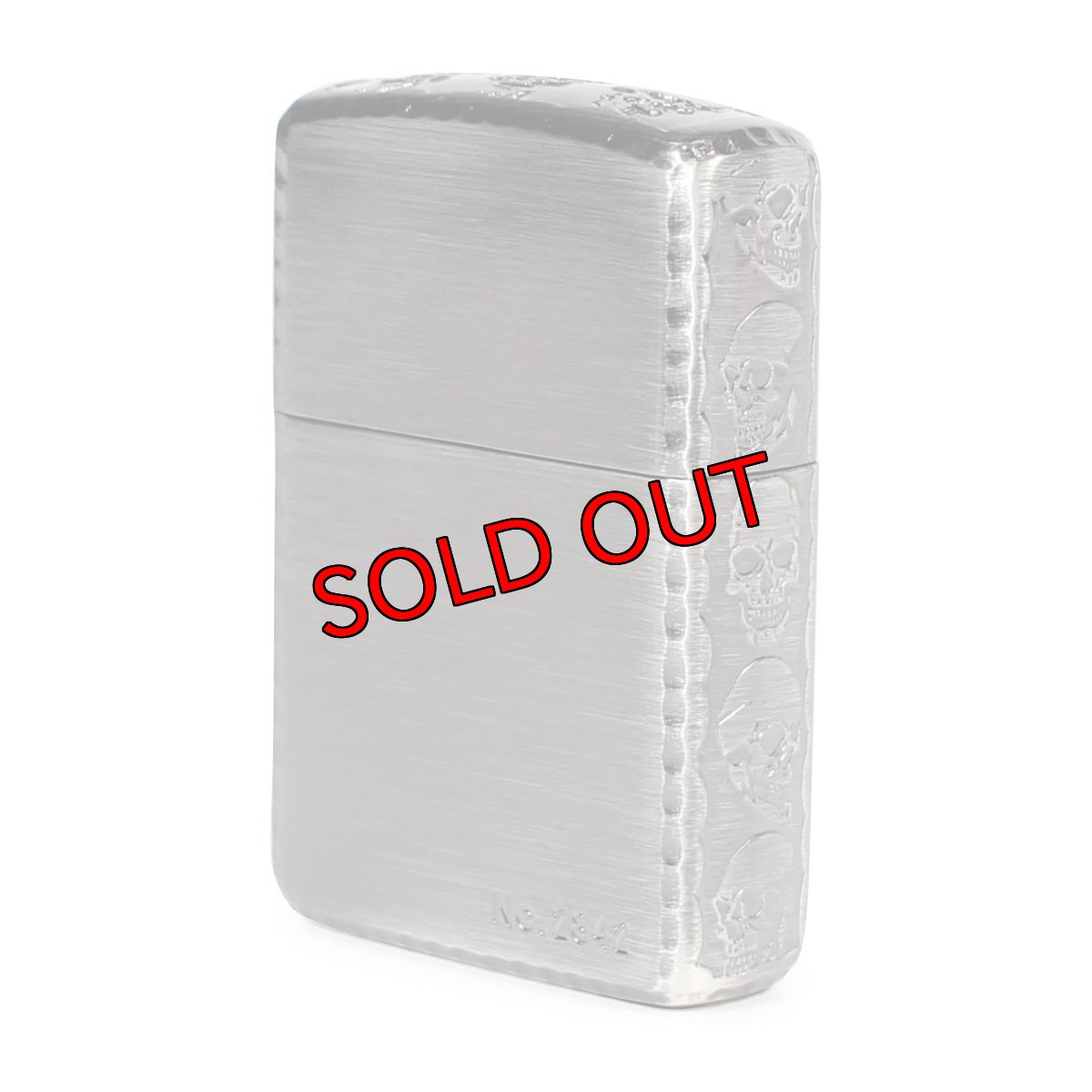 画像1: 【再入荷】Zippo ジッポーライター：アーマーケース スカル3ER-SKULL アンティーク シルバー (1)