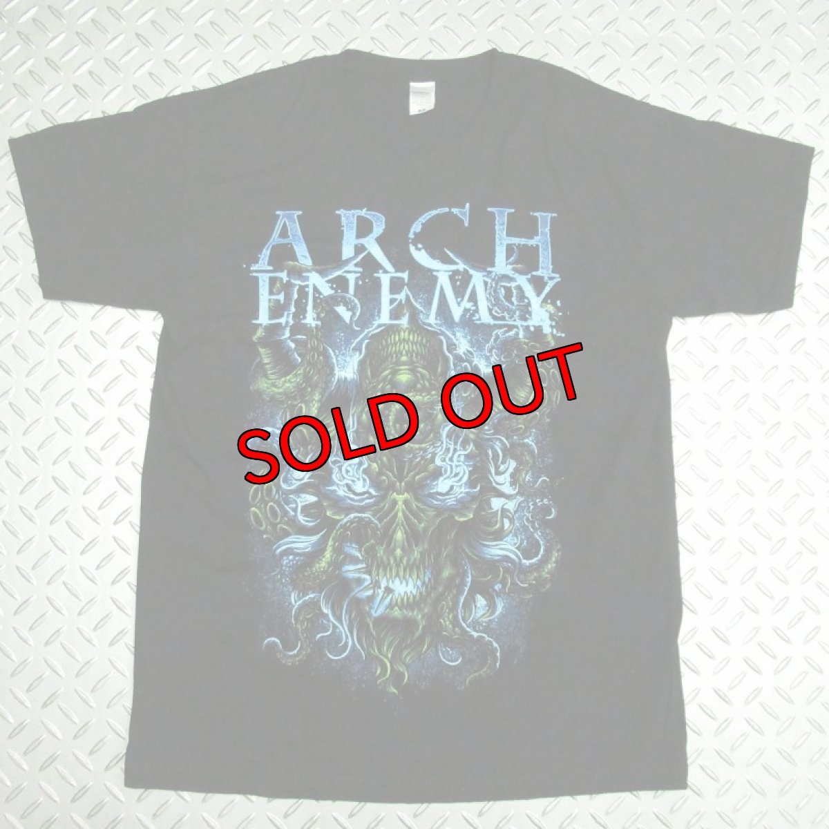 画像1: オフィシャル バンドTシャツ：アーチエネミー ARCH ENEMY Saturnine ブラック (1)