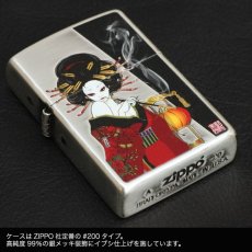 画像3: 【再入荷】Zippoジッポーライター：煙管と女 (3)