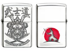 画像2: 【再入荷】Zippo ジッポーライター：侍 武士道 (2)