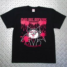 画像1: 【新商品】パンク・ロック系Tシャツ：BLOODY ヴァンパイアR 半袖 ブラック (1)