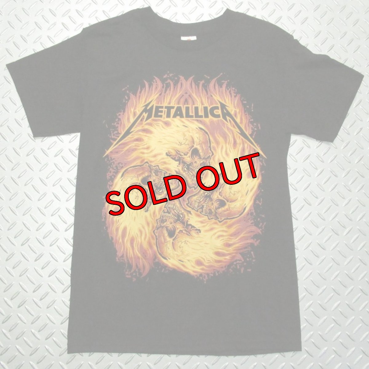 画像1: オフィシャル バンドTシャツ：メタリカ METALLICA SKULL CIRCLE ブラック (1)