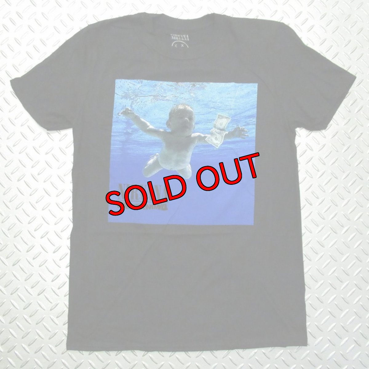 画像1: 【再入荷】オフィシャル バンドTシャツ：NIRVANA Nevermind Album ブラック (1)