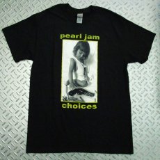 画像1: 【再入荷】オフィシャル バンドTシャツ：PEARL JAM Choices ブラック (1)