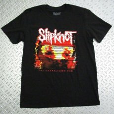 画像1: オフィシャル バンドTシャツ：スリップノット SLIPKNOT Chapeltown Rag Glitch ブラック (1)