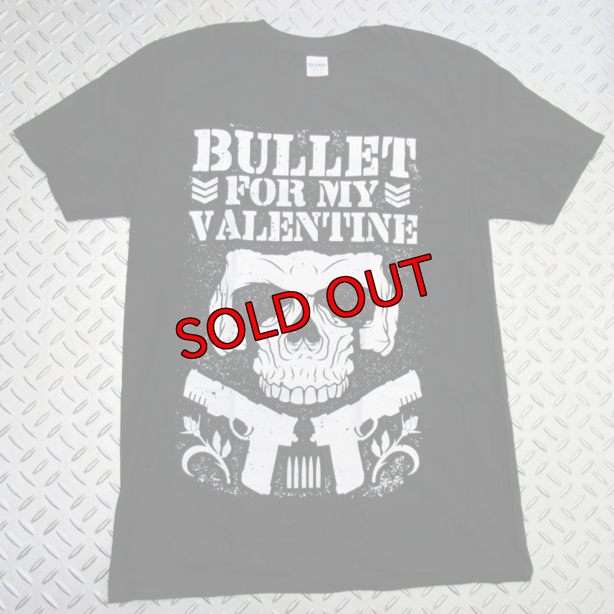 画像1: オフィシャル バンドTシャツ：BULLET FOR MY VALENTINE BULLET CLUB ブラック (1)