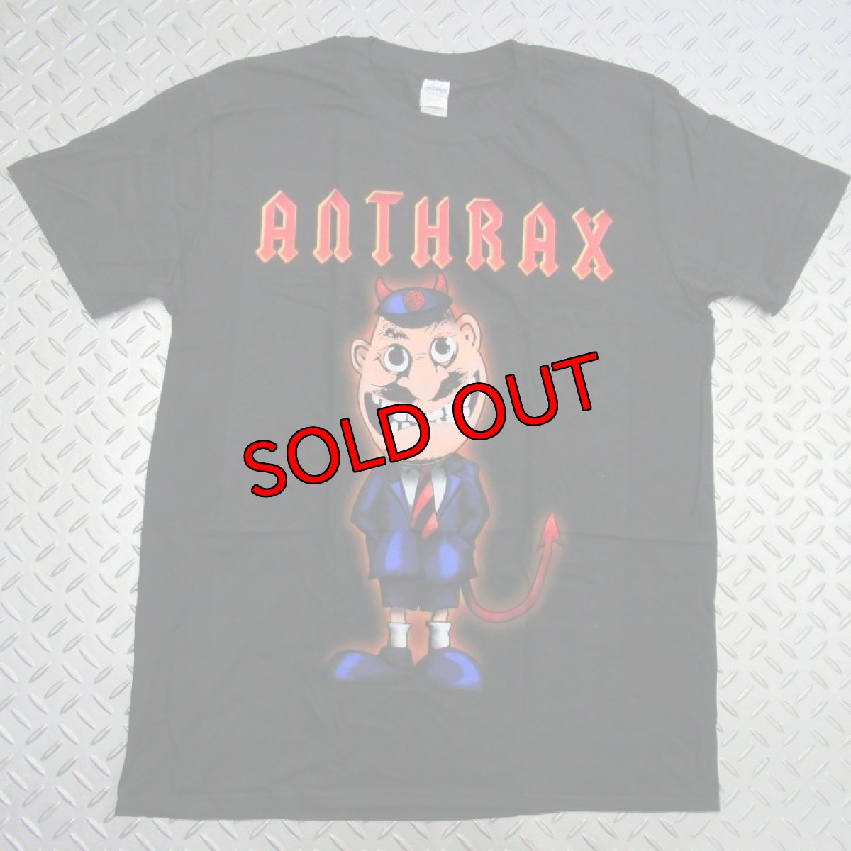 画像1: オフィシャル バンドTシャツ：アンスラックス ANTHRAX TNT COVER ブラック (1)