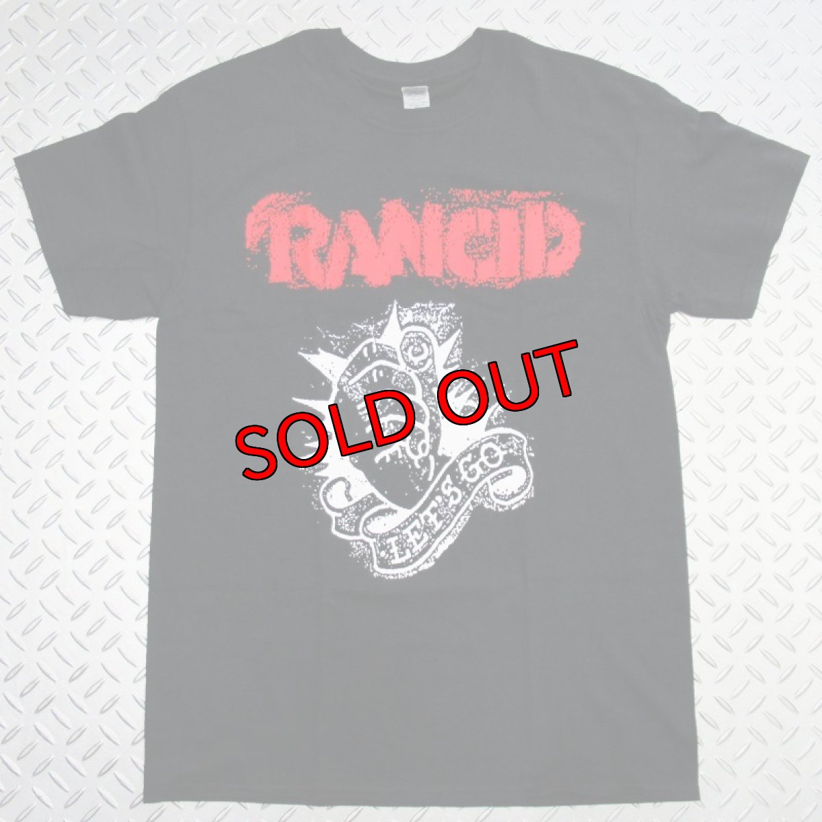 画像1: オフィシャル バンドTシャツ：RANCID Let's Go ブラック (1)