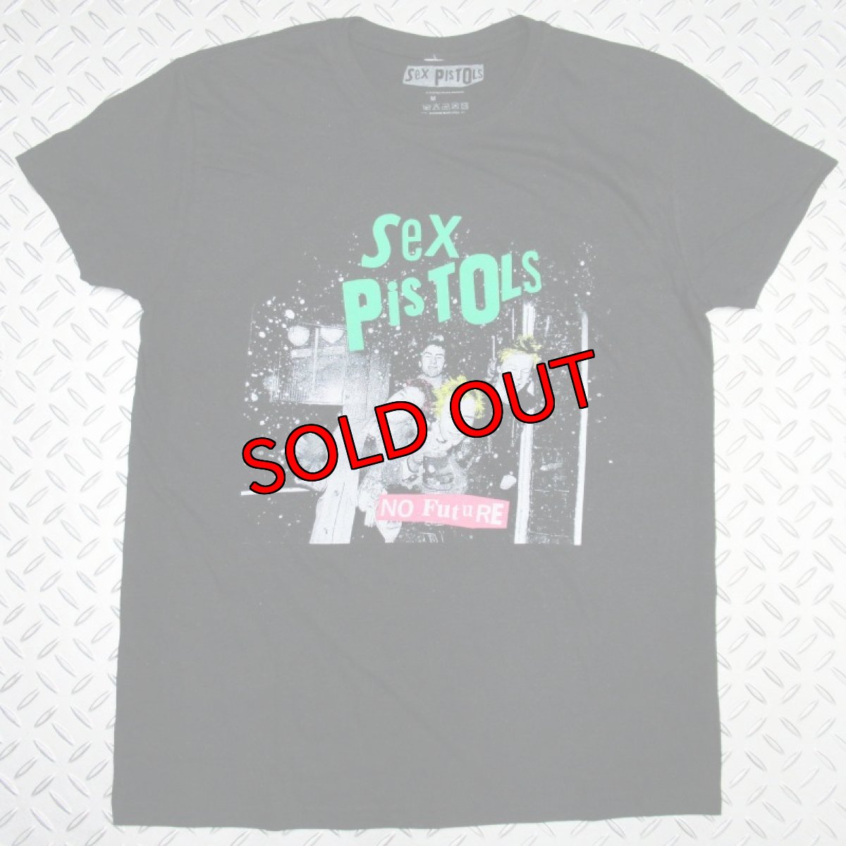 画像1: オフィシャル バンドTシャツ：セックスピストルズ  PISTOLS Cover Photo ブラック (1)