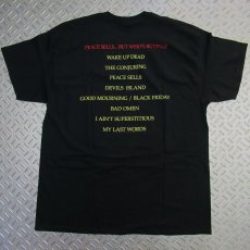 画像2: オフィシャル バンドTシャツ：メガデス MEGADETH Peace Sells… Track list ブラック (2)
