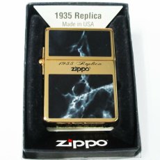 画像4: Zippo ジッポーライター：1935 Gライン 35MB-GB 限定モデル シリアルナンバー付き 黒 ブラック (4)