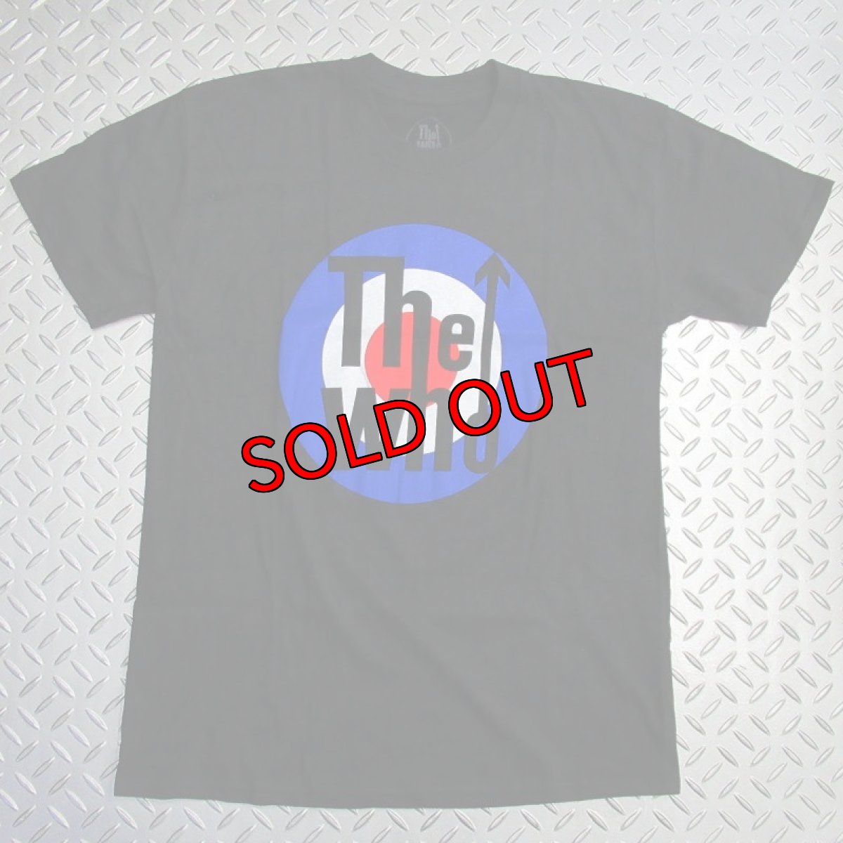 画像1: オフィシャル バンドTシャツ：ザ・フー THE WHO TARGET CLASSIC ブラック (1)