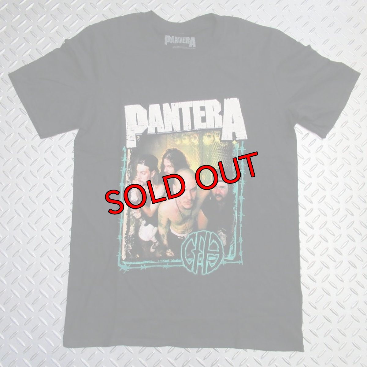 画像1: オフィシャル バンドTシャツ：パンテラ PANTERA Barbed ブラック (1)