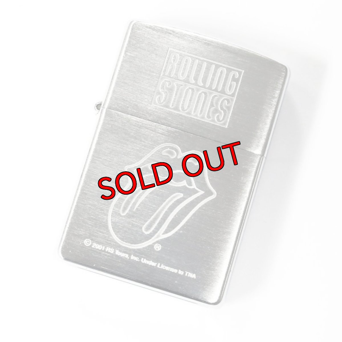 画像1: 【再入荷】Zippo ジッポーライター：ローリングストーンズ ROLLING STONES 2002年製 (1)