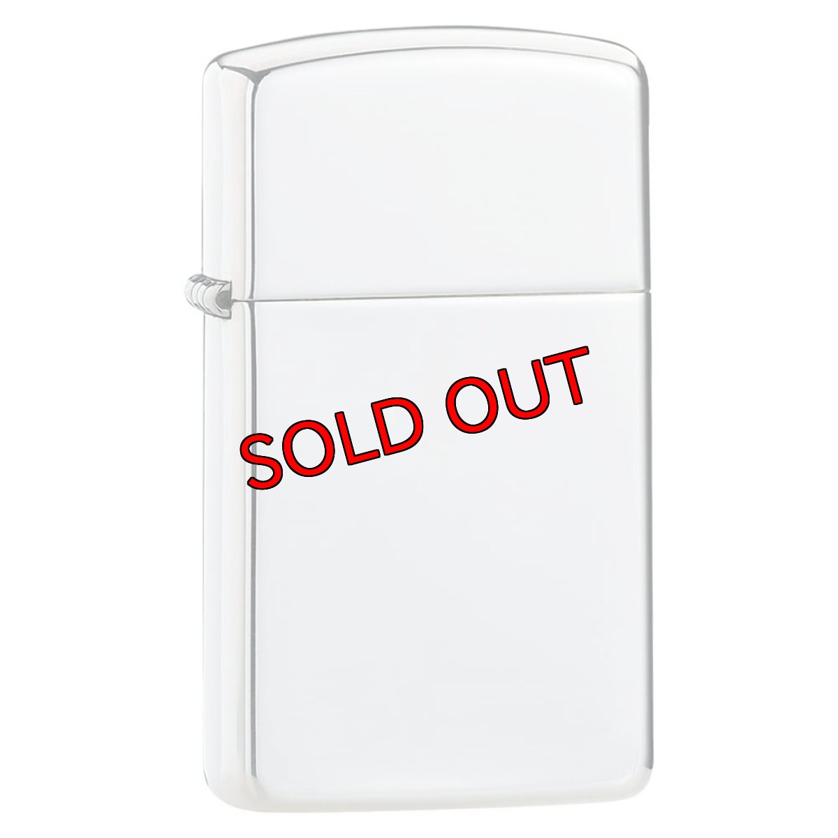画像1: Zippo ジッポーライター：スターリングシルバー スリム #1500 ミラー仕上げ (1)