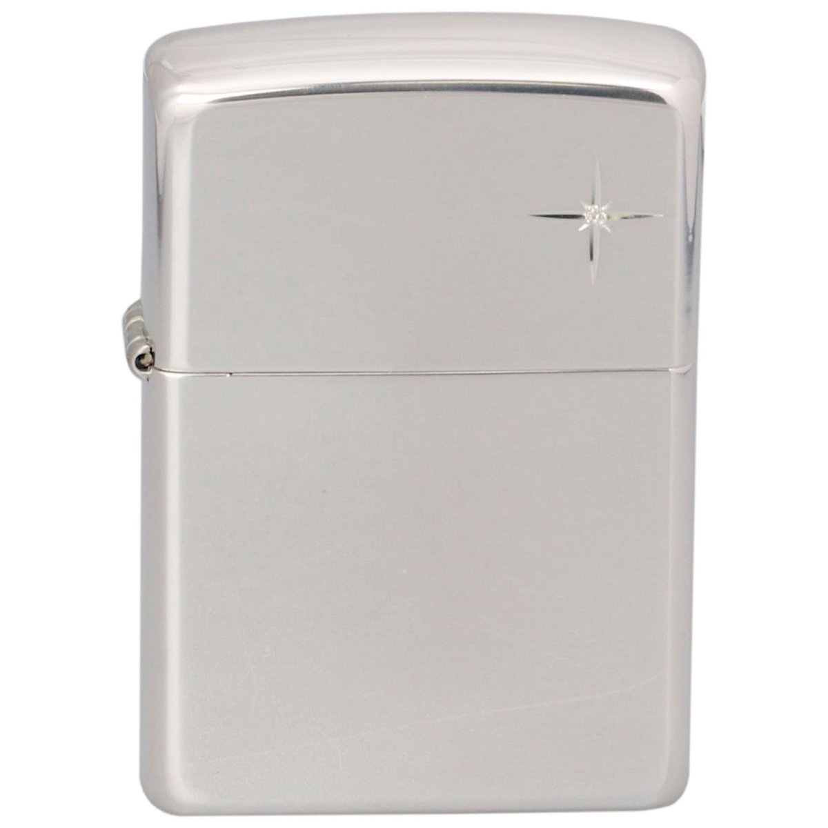 画像1: Zippo ジッポーライター：スターリングシルバー 15-DIA 天然石 ダイヤ ミラー仕上げ (1)