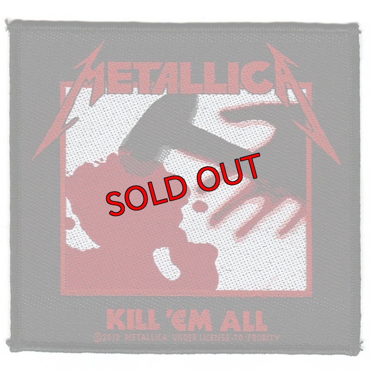 画像1: オフィシャル バンド ワッペン：Metallica KILL 'EM ALL (1)