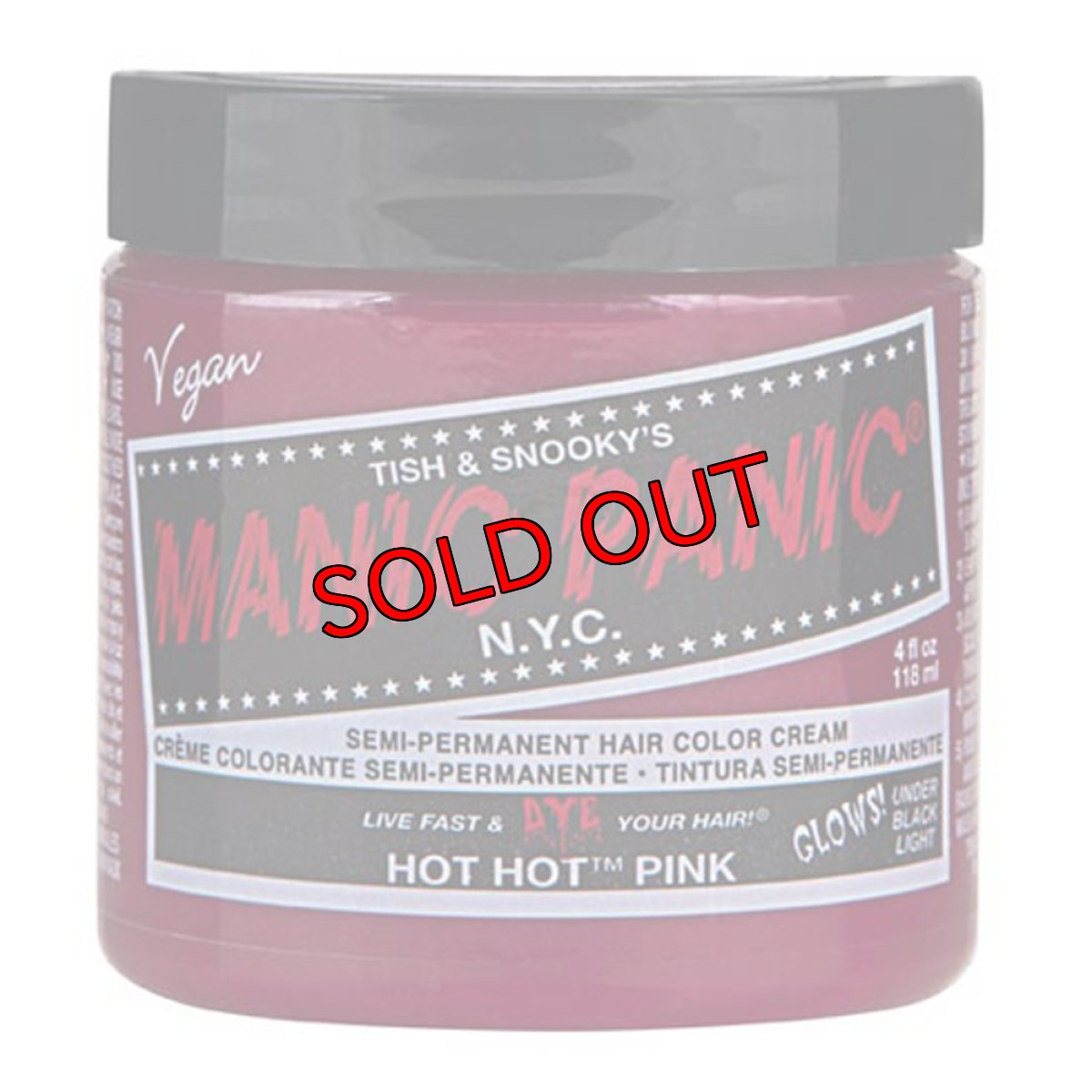 画像1: 【再入荷】ヘアカラー：MANIC PANICマニックパニック[Hot Hot Pink (ホットホットピンク)] (1)