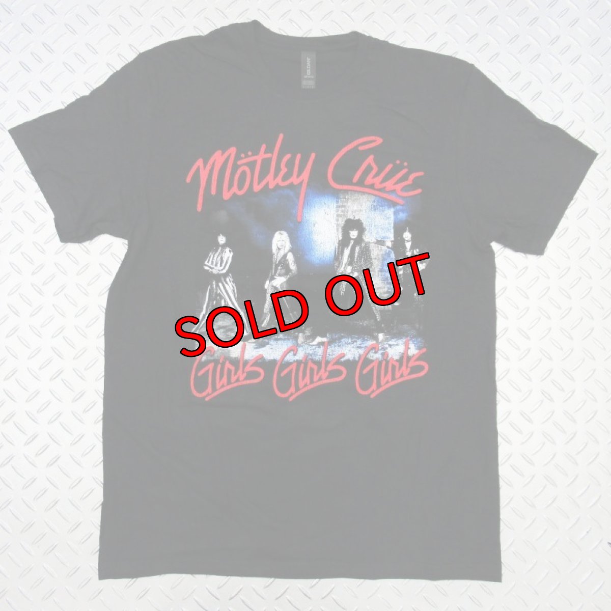 画像1: 【再入荷】オフィシャル バンドTシャツ：MOTLEY CRUE Smokey Street ブラック (1)