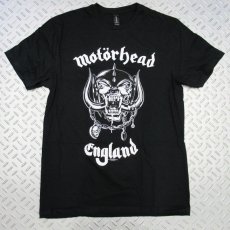 画像1: 【再入荷】オフィシャル バンドTシャツ：MOTORHEAD England ブラック (1)