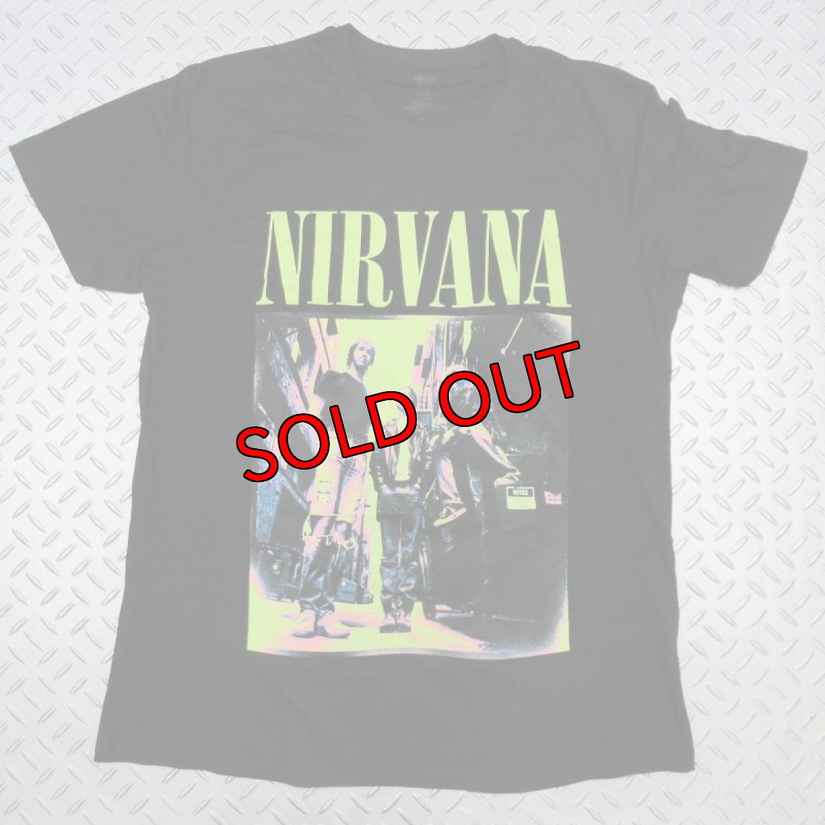 画像1: 【再入荷】オフィシャル バンドTシャツ：NIRVANA Kings of The Street ブラック (1)