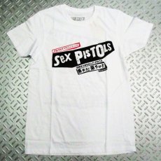 画像2: オフィシャル バンドTシャツ：SEX PISTOLS Filthy Lucre Japan ホワイト (2)