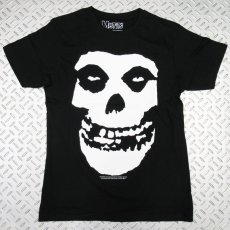 画像1: 【再入荷】オフィシャル バンドTシャツ：MISFITS Classic Fiend Skull ブラック (1)