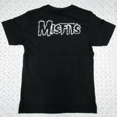 画像2: 【再入荷】オフィシャル バンドTシャツ：MISFITS Classic Fiend Skull ブラック (2)