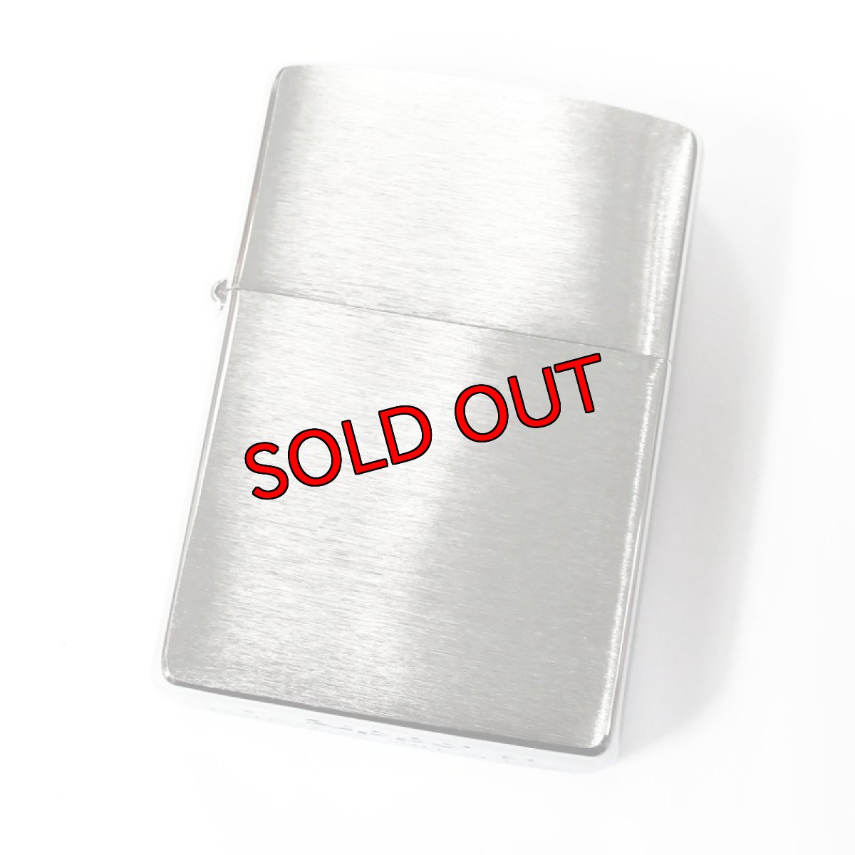 画像1: Zippo ジッポーライター：200-FB クローム サテーナ シルバー 銀 (1)