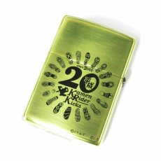 画像3: 【デッドストック】Zippoジッポーライター：平成仮面ライダー 20周年記念モデル 50個限定 仮面ライダーゴースト 真鍮燻し (3)