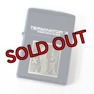 Zippo ジッポーライター：ターミネーター3 T-850 ブルーチタン