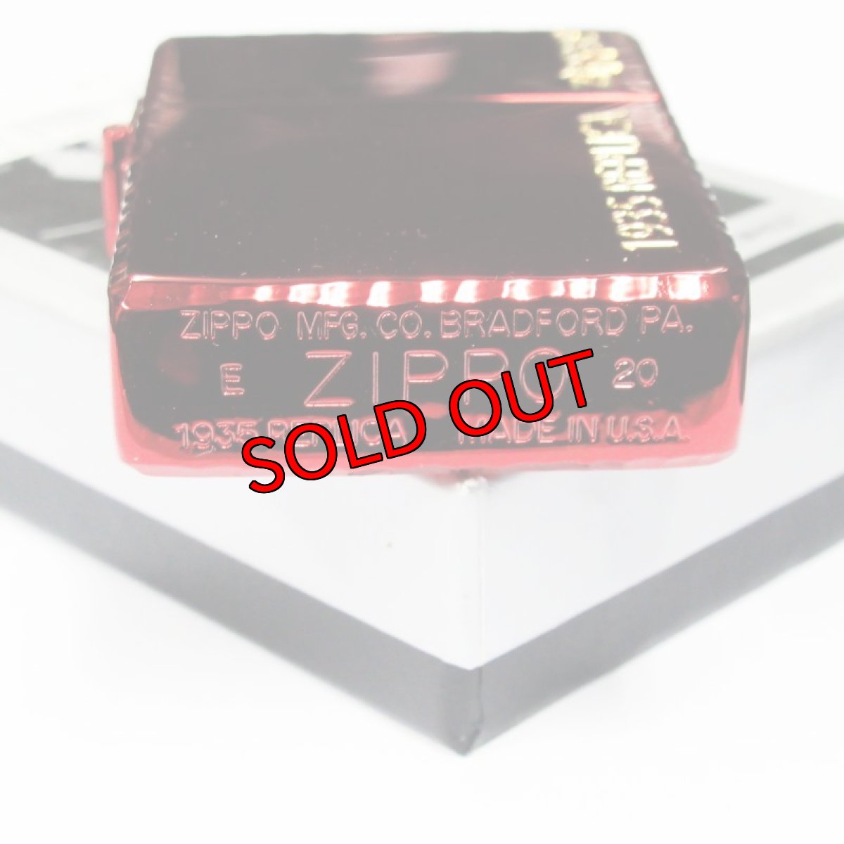 画像4: Zippo ジッポーライター：1935レプリカ シンプルロゴ RDG レッド 赤 (4)