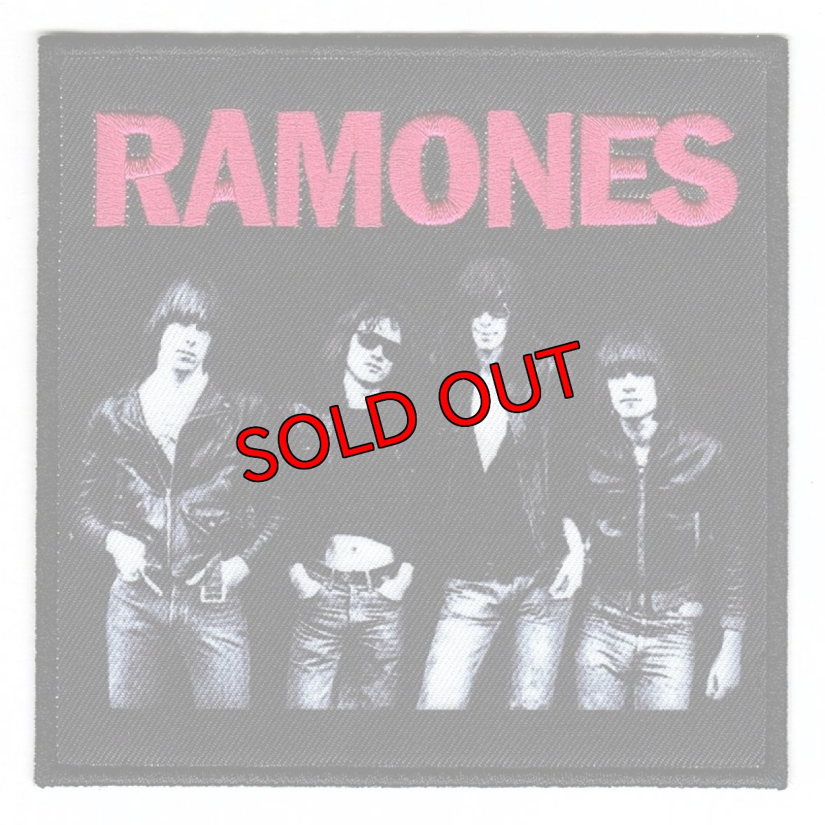 画像1: オフィシャル バンド ワッペン：ラモーンズ RAMONES Band Photo (1)
