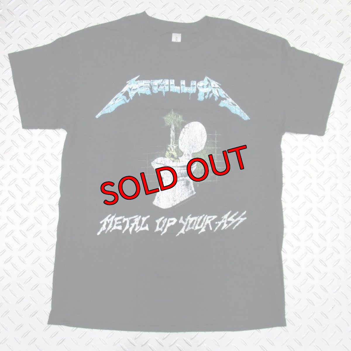 画像1: 【再入荷】オフィシャル バンドTシャツ：METALLICA Metal Up Your Ass ブラック (1)