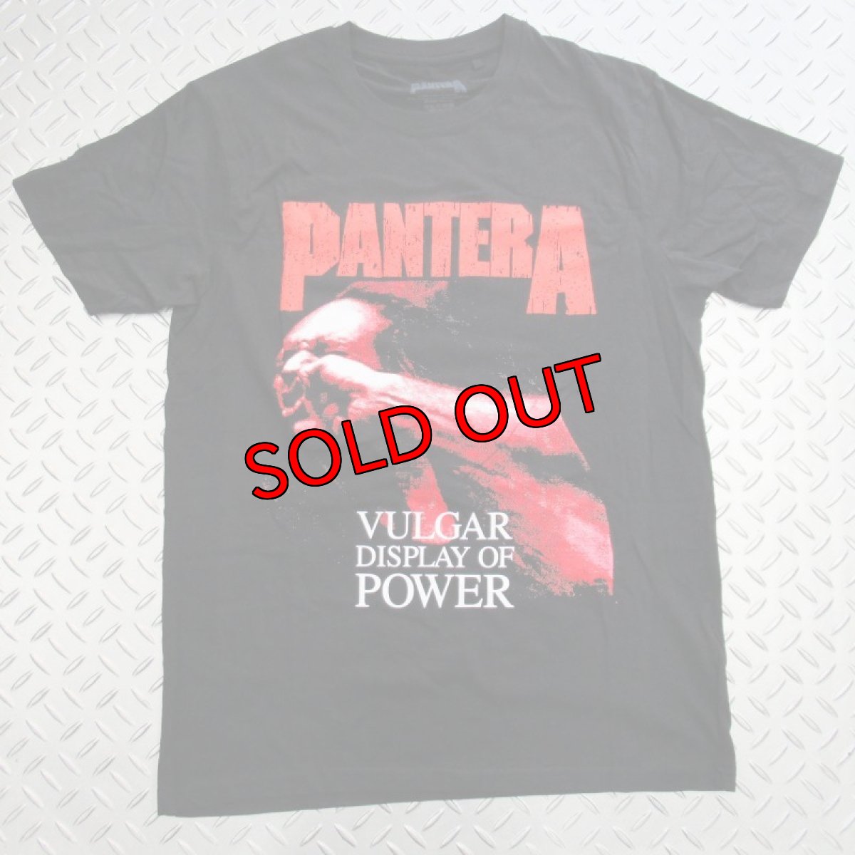 画像1: 【再入荷】オフィシャル バンドTシャツ：PANTERA Red Vulgar ブラック (1)