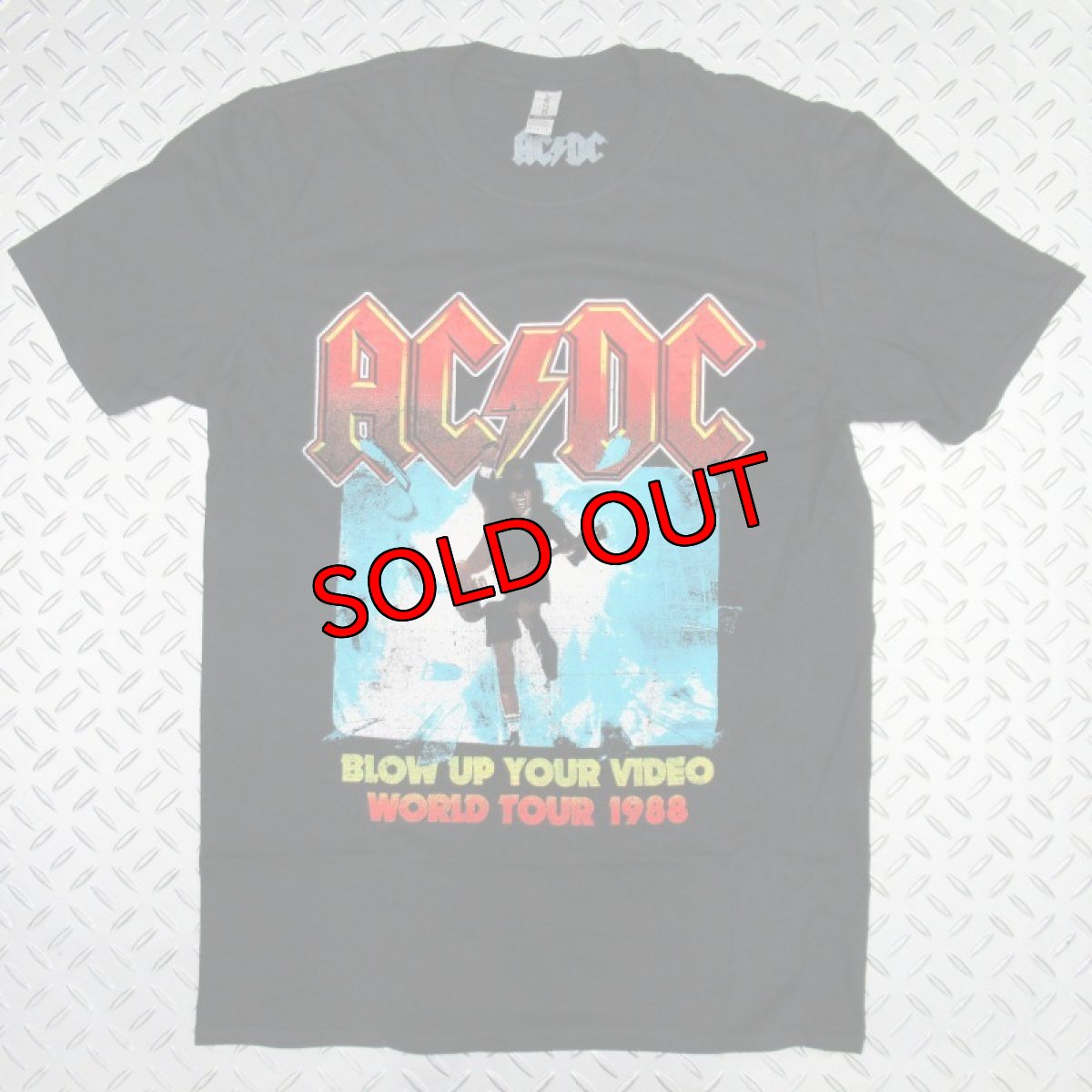 画像1: オフィシャル バンドTシャツ：AC/DC Blow Up Your Video ブラック (1)