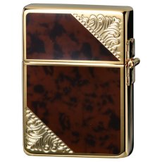 画像3: Zippo ジッポーライター：1935レプリカ ベネチアンデザイン 1935GW-BW ゴールド 金 (3)