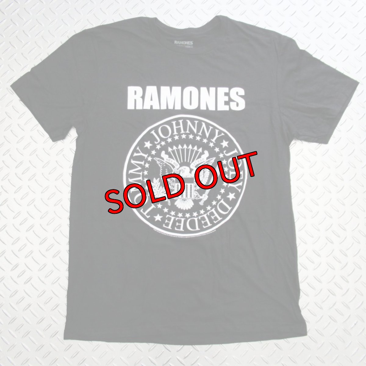 画像1: 【再入荷】オフィシャル バンドTシャツ：RAMONES Presidential Seal ブラック (1)