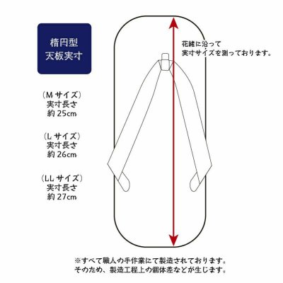 画像1: 大和工房：日本製雪駄 青海波柄